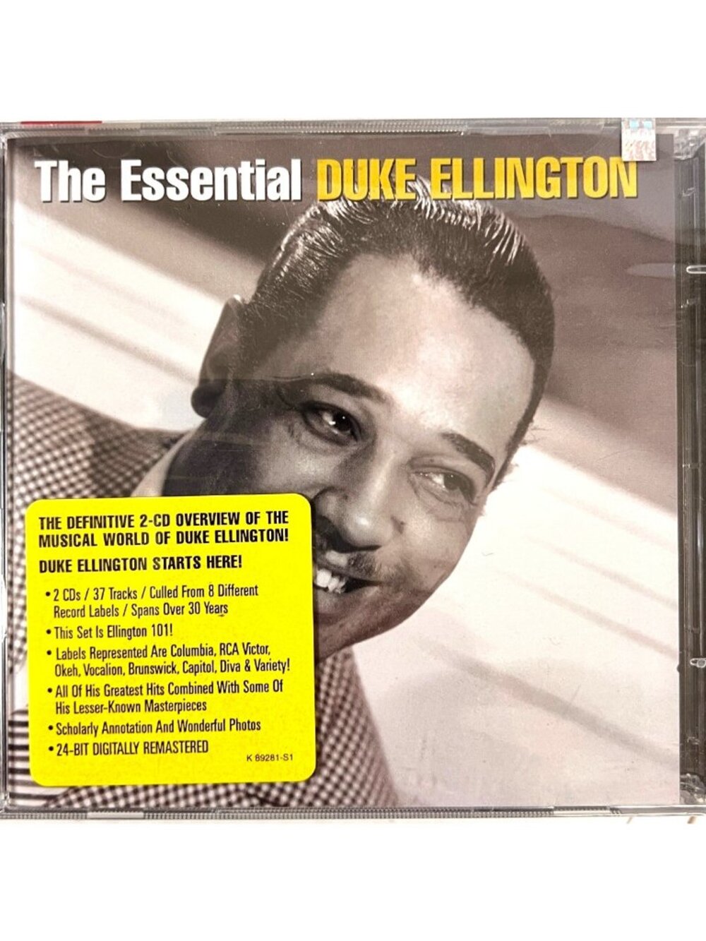 Duke Ellington The Essential 2x CD 2005 Sealed 37trks Remastered OKeh Diva RCA